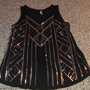 Black Vanity tank